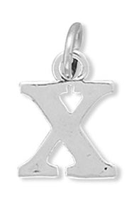 Greek Alphabet Letter Charm - Chi