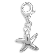 Starfish Charm with Lobster Clasp