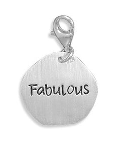 Fabulous Reversible Lobster Clasp Charm