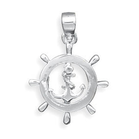 Ship's Wheel Pendant