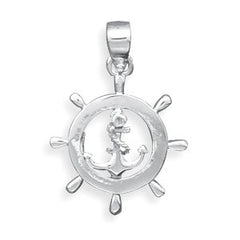 Ship's Wheel Pendant