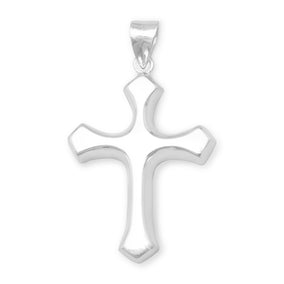 Polished Cross Pendant