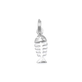 Fish Skeleton Charm