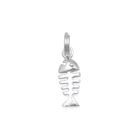 Fish Skeleton Charm