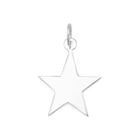 Star Engravable Pendant