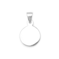Engravable Round Pendant