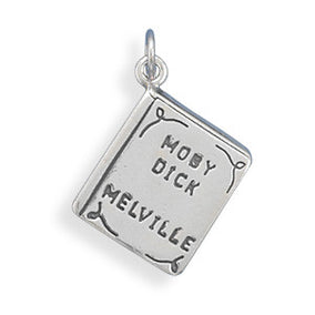 Moby Dick Book Charm