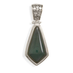 Oxidized Malachite Pendant