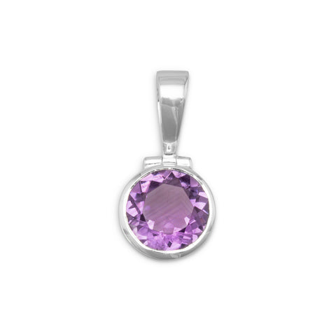 Hinged Amethyst Pendant