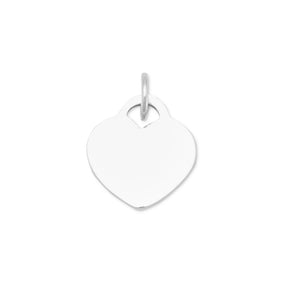 Engravable Heart Pendant