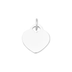 Engravable Heart Pendant