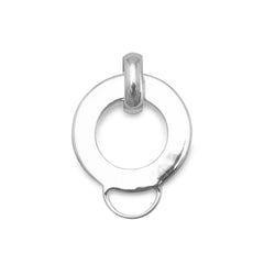 Circle Charm Adapter Pendant