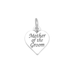Oxidized Mother of the Groom Charm
