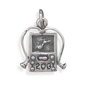 Oxidized MP3 Player Charm