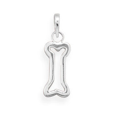 Cut Out Dog Bone Pendant