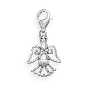 Cut Out Angel Charm with Lobster Clasp