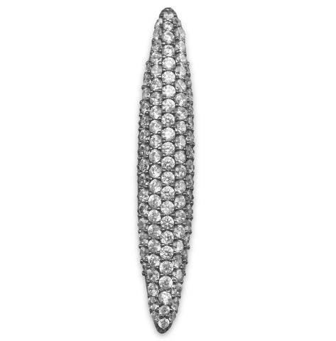 Dazzling Impression Pave CZ Slide
