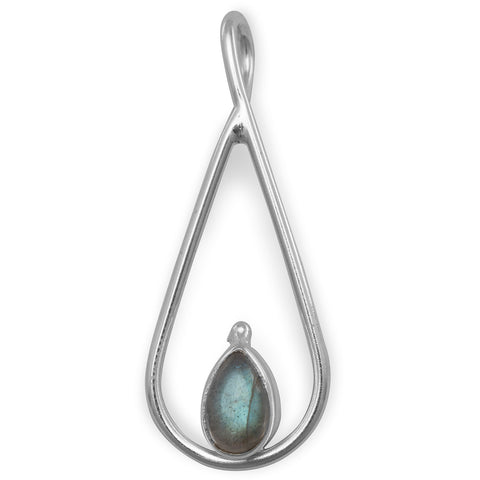 Slide with Labradorite Pear Drop