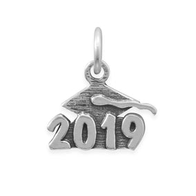 Oxidized "2019" Charm