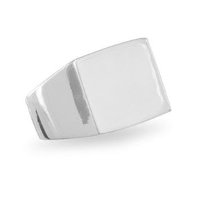 Square Engravable Ring