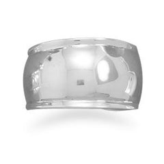 Polished Chevron Ring