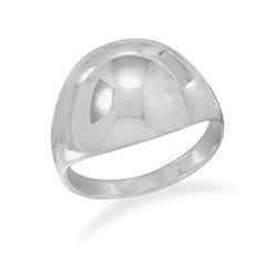 Graduated Dome Polished Ring