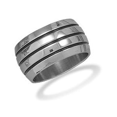 Stainless Steel Men's Ring