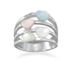 Multicolor Shell Ring