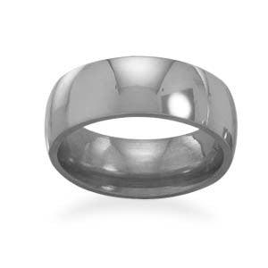 Polished Titanium Ring