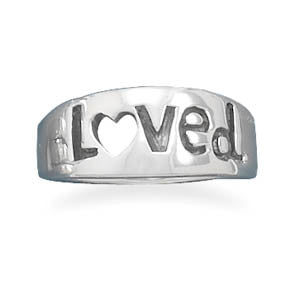 Oxidized "Loved" Ring