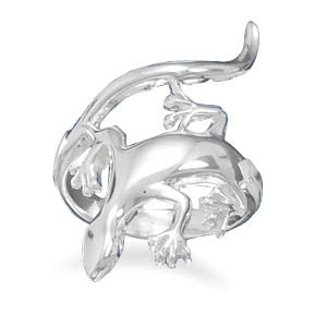 Polished Wrap Gecko Ring
