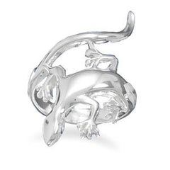 Polished Wrap Gecko Ring