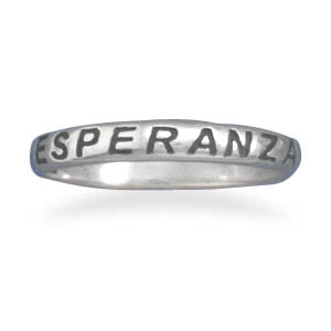 Oxidized "Esperanza" Band