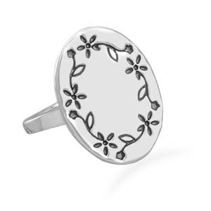 Floral Design Ring