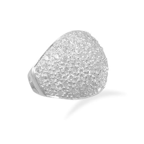 Domed Pave CZ Ring