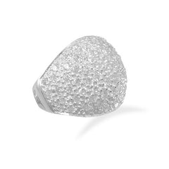 Domed Pave CZ Ring