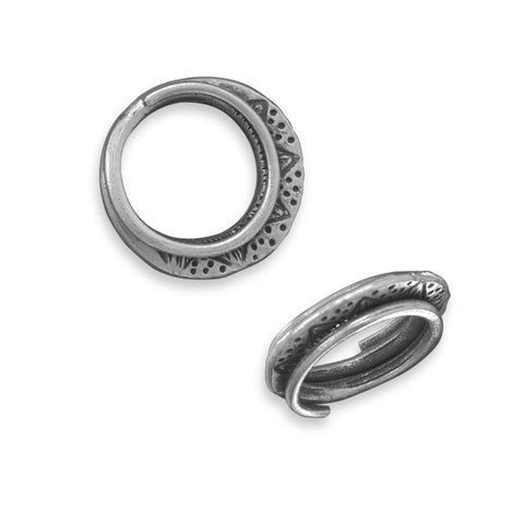 Oxidized Matte Finish Ring