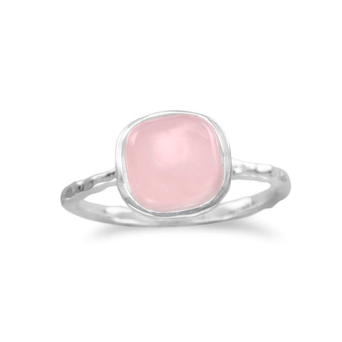 Rose Quartz Stackable Ring