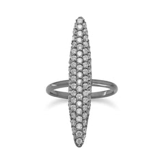 Dazzling Impression Pave CZ Ring