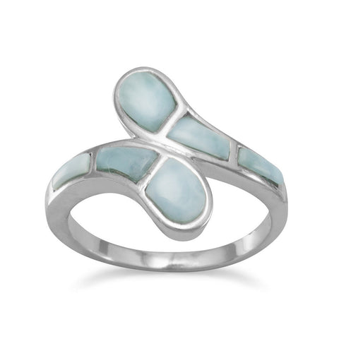 Overlapping Larimar Ring