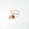 14/20 Gold Filled Citrine Charm - November Birthstone