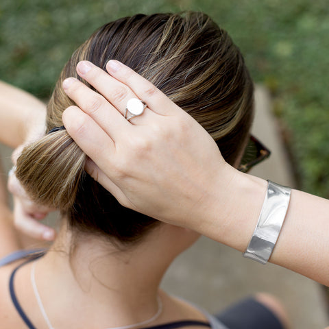 Concave Cuff Bracelet