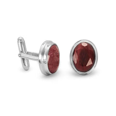 Ruby Cuff Links