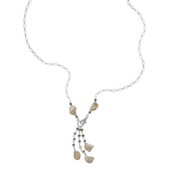 Adjustable Mother of Pearl and Shell Belly Belt