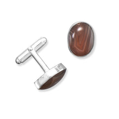 Agate Cuff Links