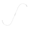 9" + 1" Infinity Symbol Anklet