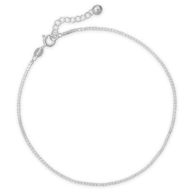 9"+1" Extension Box Chain Anklet