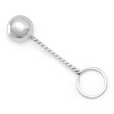 Twisted Handle Baby Rattle