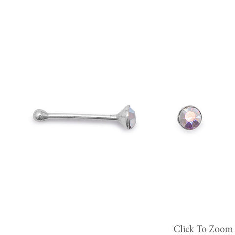 Clear Crystal Nose Studs