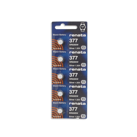 Mercury Free Watch Batteries (Set of 5)